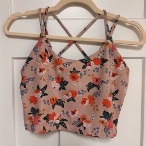 Floral Strappy Women's Bralette